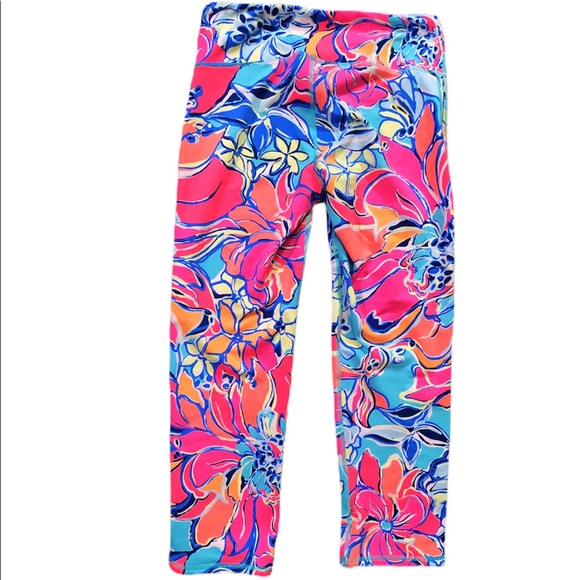 Lilly Pulitzer Cropped Legging in Breezy Babe - Picture 2 of 6